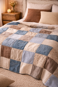 alte Klamotten aus Tagesdecke